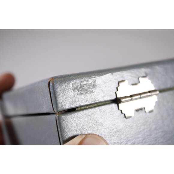 Vintage Mary Grey Hosiery box, Deluxe craft Chicago 3 graces cameo lingerie - Picture 9 of 10